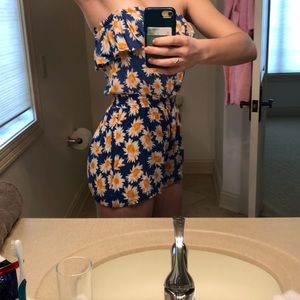 Women’s sunflower romper